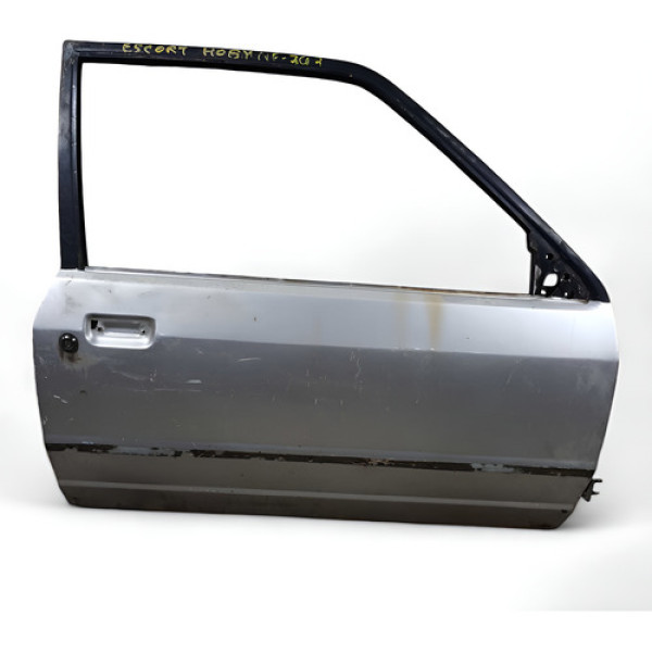 Porta Dianteira Esquerda Escort Europeu 1997 - Dianteira - Direita - Prateado
