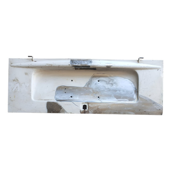 Tampa Traseira Motor Volkswagen Kombi 98/14 Branco Branco