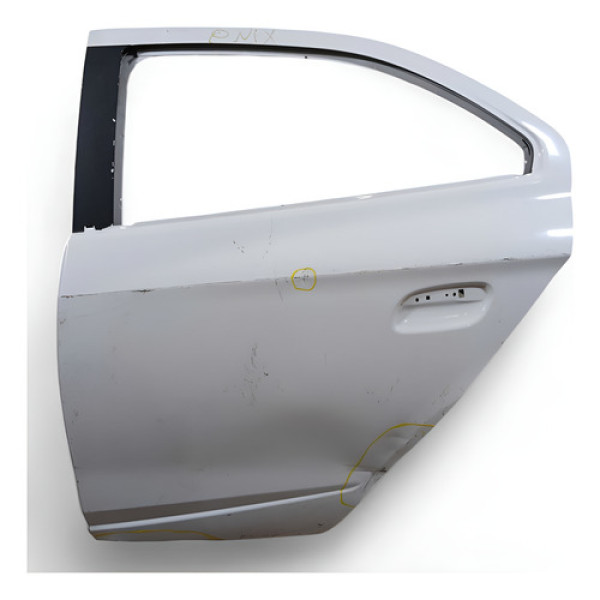 Porta Traseira Recuperavel  Esquerda Onix  2012 /2019 Traseira Esquerda Branco