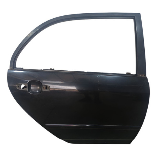 Porta Traseira Direita Toyota Corolla 03/08 - Traseira - Direita - Preto