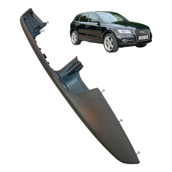 Apoio Braço Porta Traseira Direita Audi Q5 2015 Preto Preto