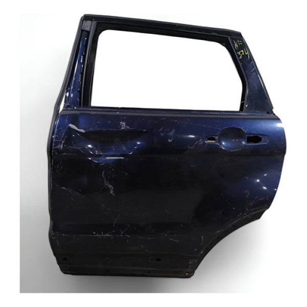 Porta Traseira Esquerda Recuperavel  Land Rover Evoque 2012  Traseira Esquerda Azul-escuro