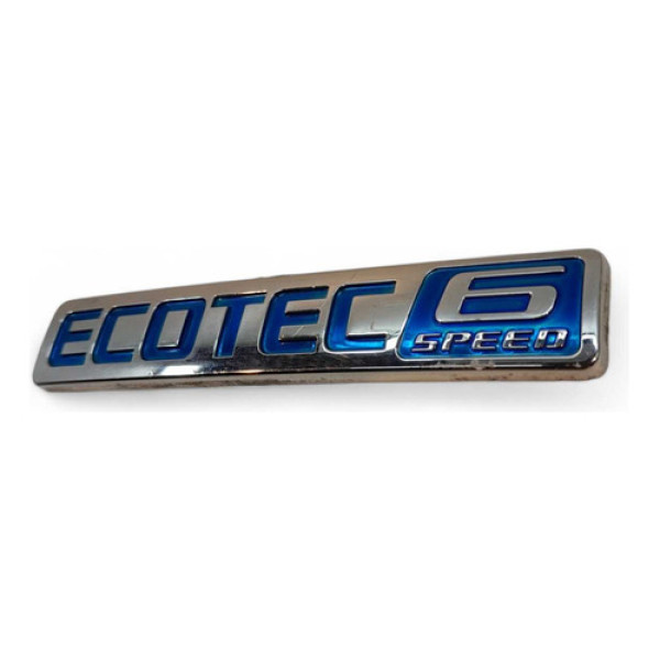 Emblema Traseiro Ecotec 6 Speed Cruze Hatch 95470410