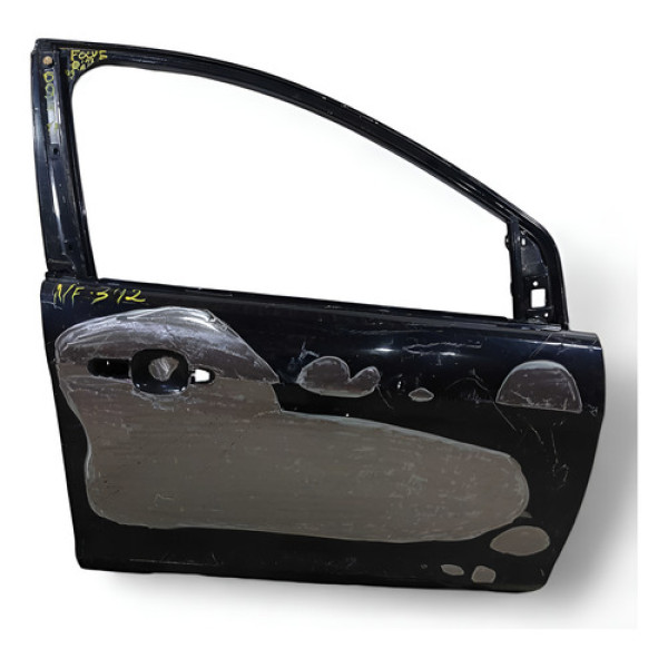 Porta Dianteira  Direita Recuperada Focus 2009/2013 Dianteira Direita Preto