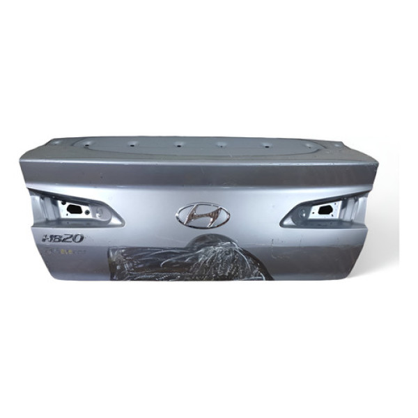 Tampa Traseira Hyundai Hb20 Sedan 2020 2021 Cinza
