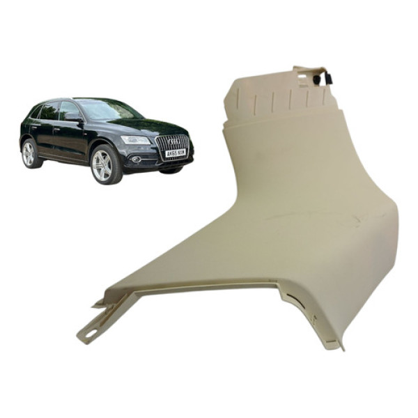 Acabamento Coluna Traseira Esquerda Audi Q5 2015 Original Bege