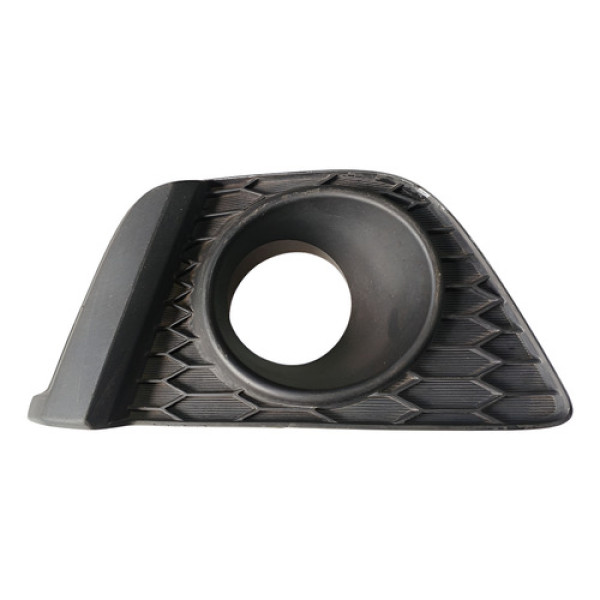 Moldura Milha Esquerda Com Furo Hinda Fit 15/16 Preto Esquerdo