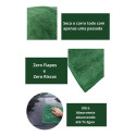 Toalha Secagem Automotiva  40x60 400gsm Verde-escuro Verde-escuro