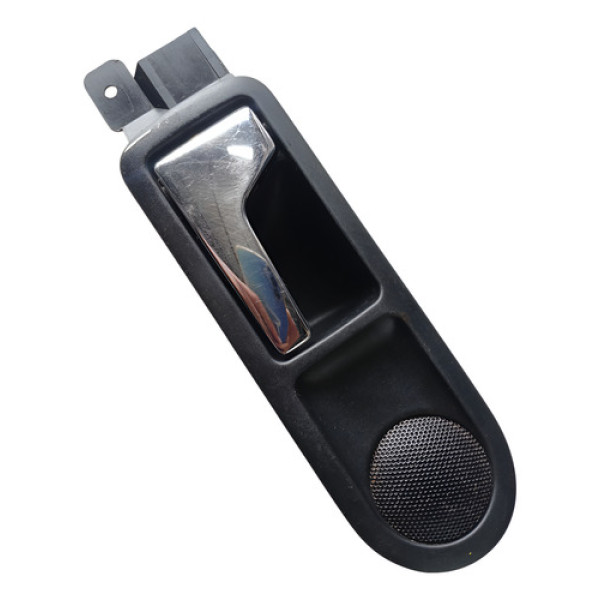 Maçaneta Interna Traseira Esquerda Vw Golf 99/07 Preto Traseira