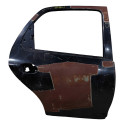 Porta Traseira Direita Recuperada  Celta 2012 Chevrolet Traseira Direita Preto