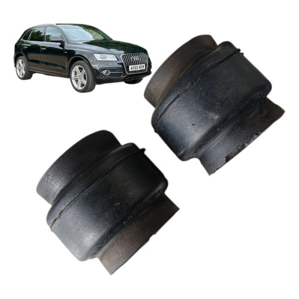 Par Bucha Barra Estabilizadora Dianteira Audi Q5 2015 Preto Preto