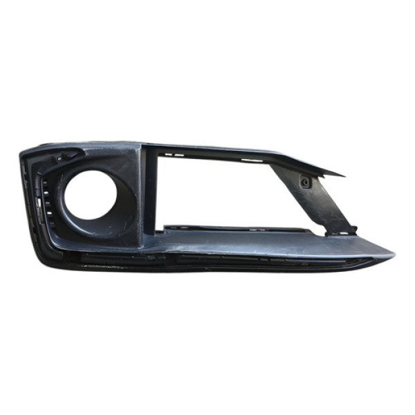 Grade Farol Milha Honda Civic G10 19/20 L.e C/furo Preto Esquerdo