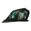 Acabamento Esquerdo Painel Chevrolet Cruze 17/22 Em Couro  Preto Original