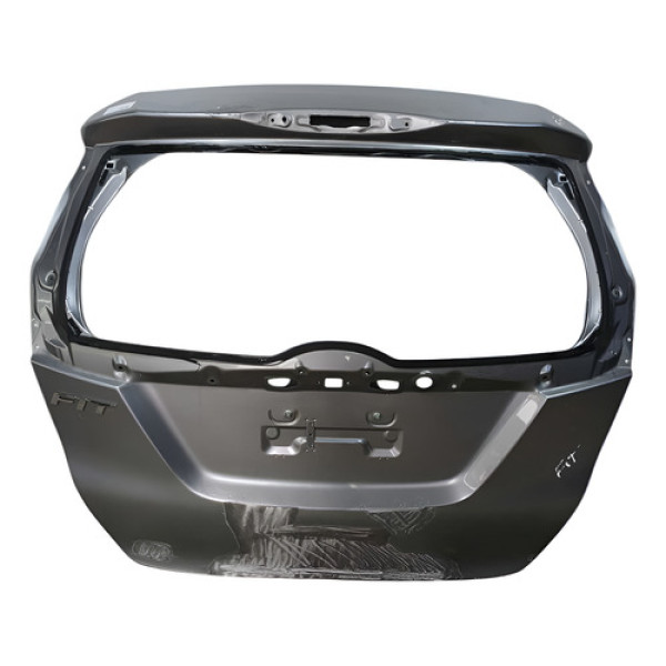 Tampa Taseira Porta Malas Honda Fit 2017 Recuperada Cinza