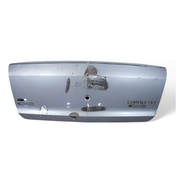 Tampa Traseira Chevrolet Cobalt 2012 /2016 Original - Prateado