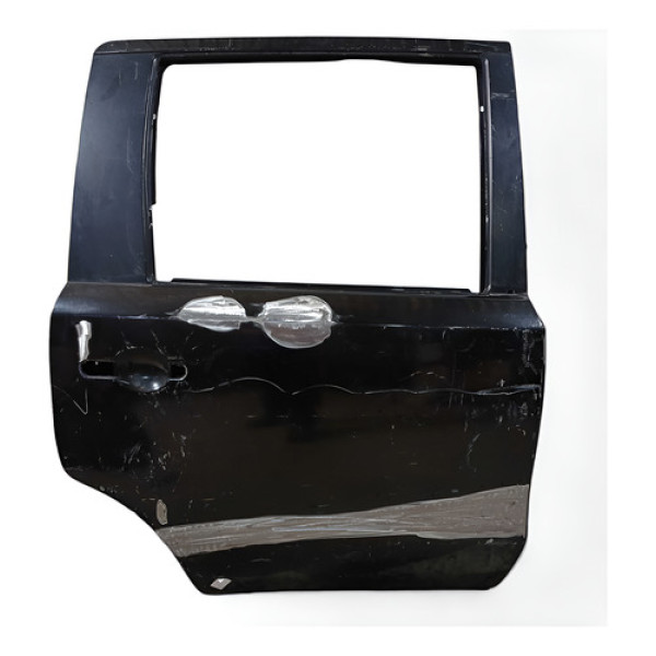 Porta Traseira Direita Recuperavel  Nissan Livina 2009/2012 Traseira Direita Preto