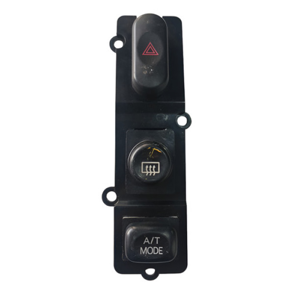 Comando Botão Pisca Alerta Pajero Sport 2002/2003 Preto