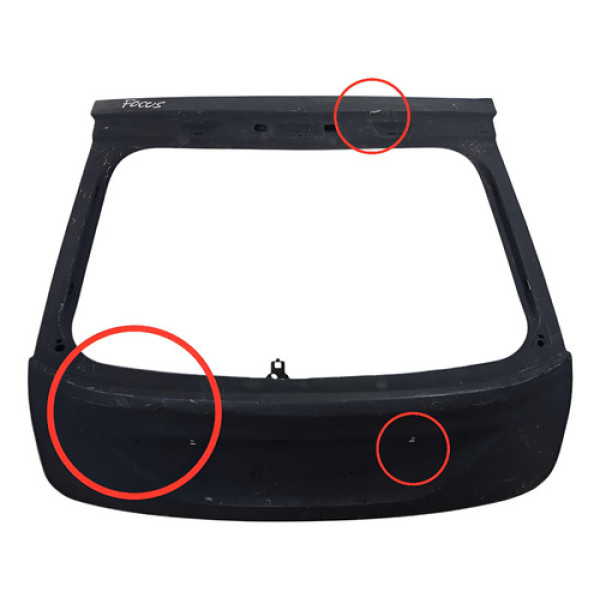 Tampa Traseira Ford Focus 10/15 Original (recuperavel) - Preto