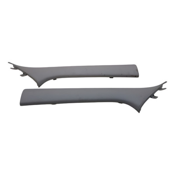 Par Acabamento Interno Da Coluna Parabrisa Hyundai Hb20 2016 - Cinza