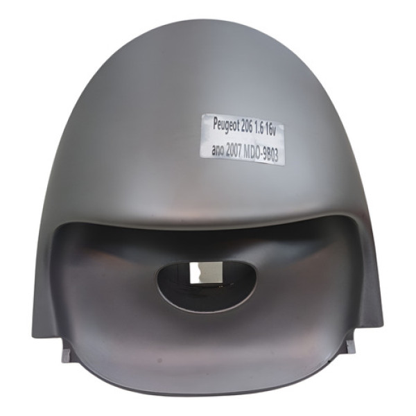 Moldura Computador Bordo Peugeot 206 2007 Cinza