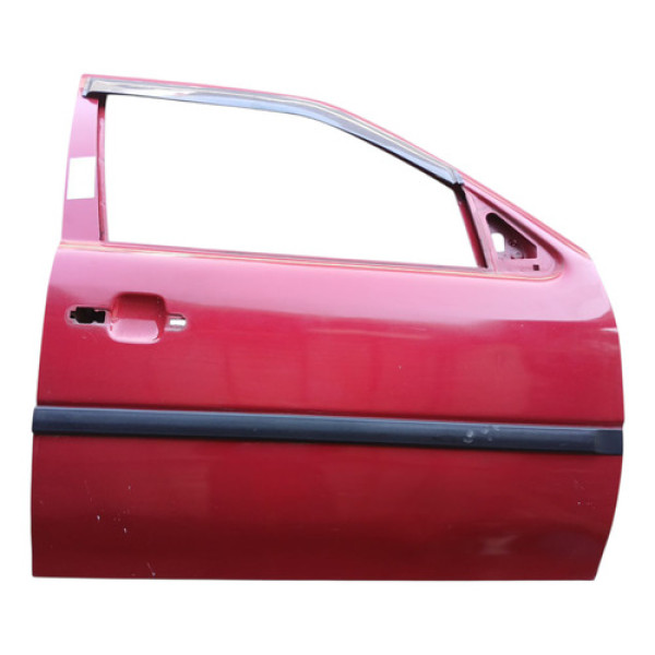 Porta Dianteira Direita Volkswagen Gol G4 2007 Dianteira Direita Vermelho