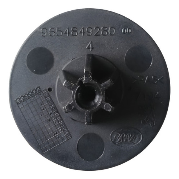 Moldura Porca Carpete Peugeot 206 2007 Preto