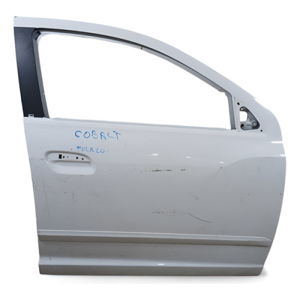 Porta Dianteira Lado Esquerdo  Cobalt 2013 Com Friso   Traseira Direita Branco