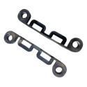 Par Espaçador Caçamba Chevrolet Montana 2013 Preto