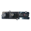 Comando Botão Pisca Alerta Pajero Sport 2002/2003 Preto