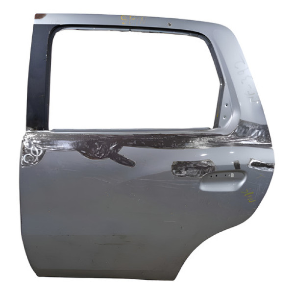 Porta Traseira Esquerda Recuperada Spin 13/23 Traseira Esqueda Prata