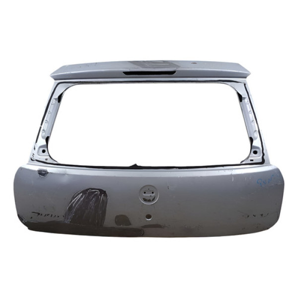 Tampa Traseira Recuperado   Fiat Punto 2008 Até 2012 Prateado