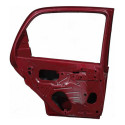 Porta Traseira Esquerda Recuperada Celta 2012 Traseira Esquerda Vermelho