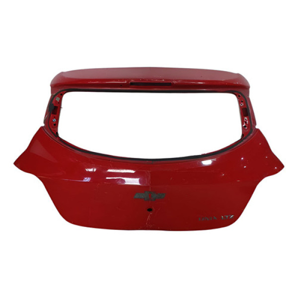 Tampa Traseira Onix Ltz 2013/2019 Vermelho