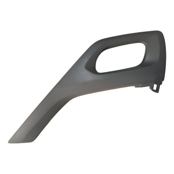 Moldura Porta Esuqerda Maçaneta Interna Peugeot 208 2008 Cinza