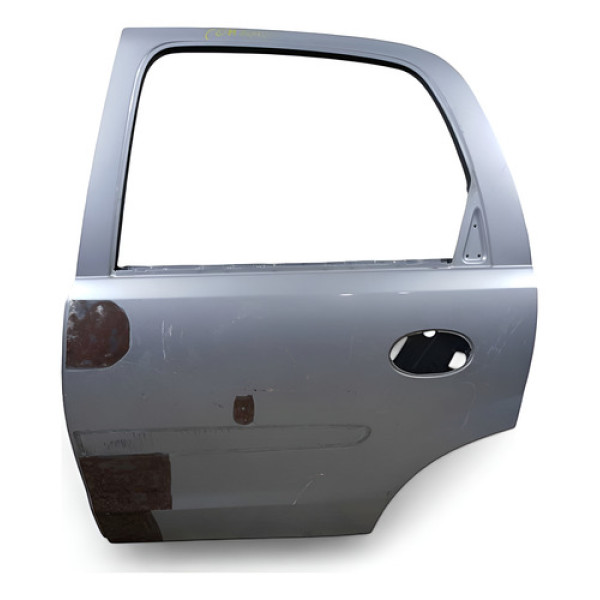 Porta Traseira Esquerda Recuperada Corsa Maxx 2006 Traseira Esquerda Prateado