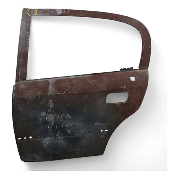 Folha De Porta Traseira Esquerda Astra 2001  Traseira Direita Marrom-escuro