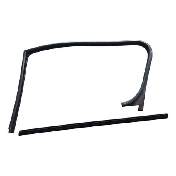 Canaleta/pestana Traseira Esquerda Peugeot 307 2011 Preto