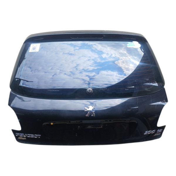 Tampa Traseira Peugeot 206 2007 Preto
