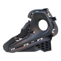 Grade Esquerda Farol Milha Chevrolet Onix 20/21 (original) Preto Esquerdo