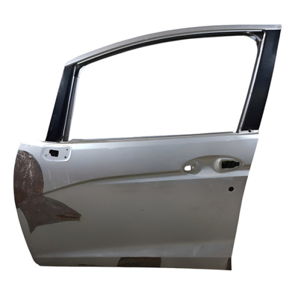 Porta Dianteira Esquerda Recuperada Honda Fit 2015/2021 Dianteira Esquerda Cinza