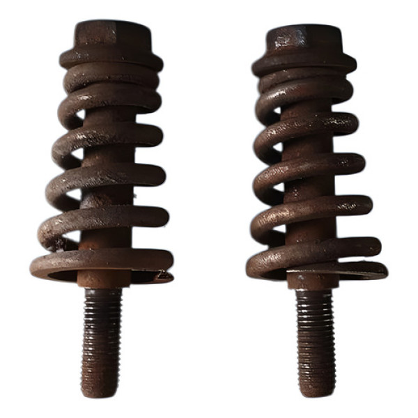 Par Mola Parafusos Escapamento Gm Astra 2002/2011 Original Cinza