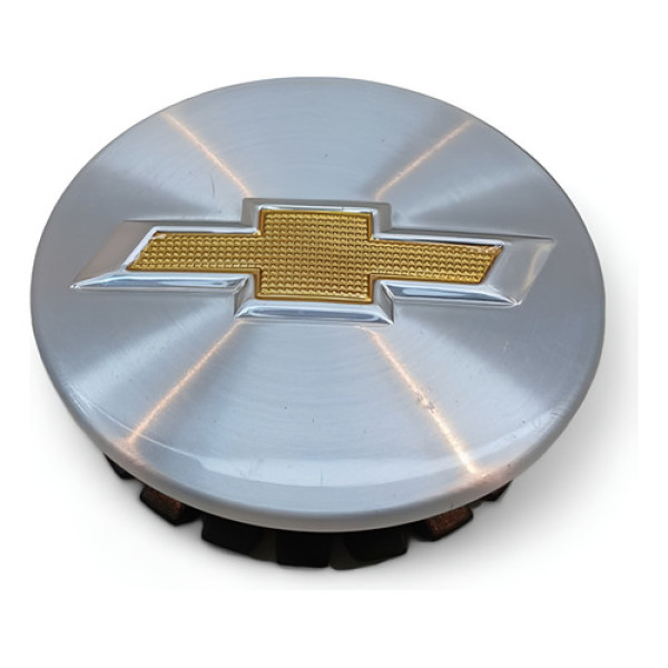 Calota Centro Roda Gm Onix/prisma/montana 59mm Orig. Unid Prateado