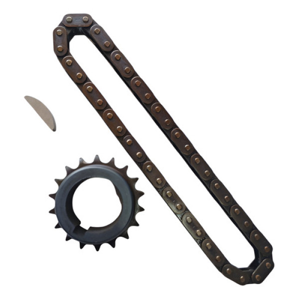 Polia Bomba De Oleo C/ Chaveta Peugeot 206 2007 Preto Preto