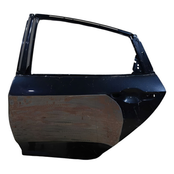 Porta Traseira Esquerda Recuperada Honda Civic 2017/19 Traseira Esquerda Azul-marinho