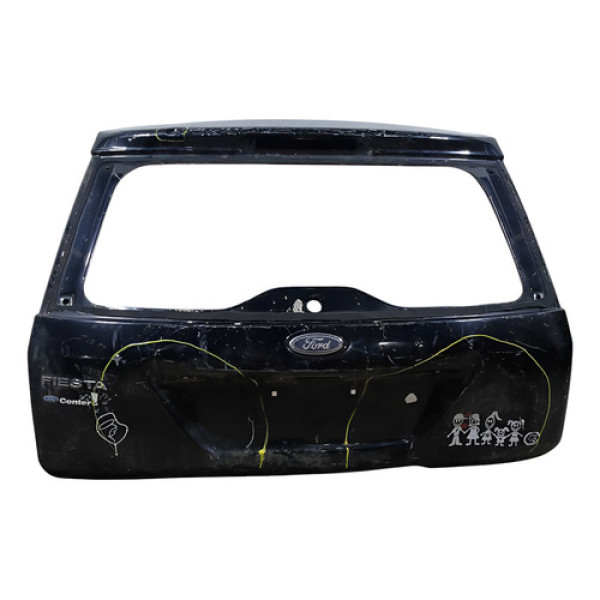 Tampa Traseira Recuperavel   Fiesta Hatch 08/12 Preto