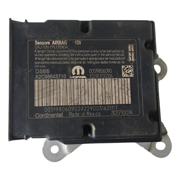 Módulo Central Fiat Argo Cronos 2017/2021 Preto Preto