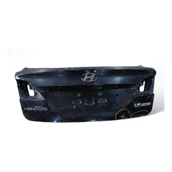 Tampa Traseira Recuperavel Hyundai Hb-20s Sedan 2016/2019 - Preto
