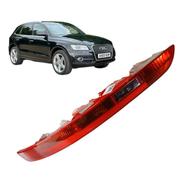 Lanterna Olho De Gato Traseira Esquerda Audi Q5 2015  Vermelho