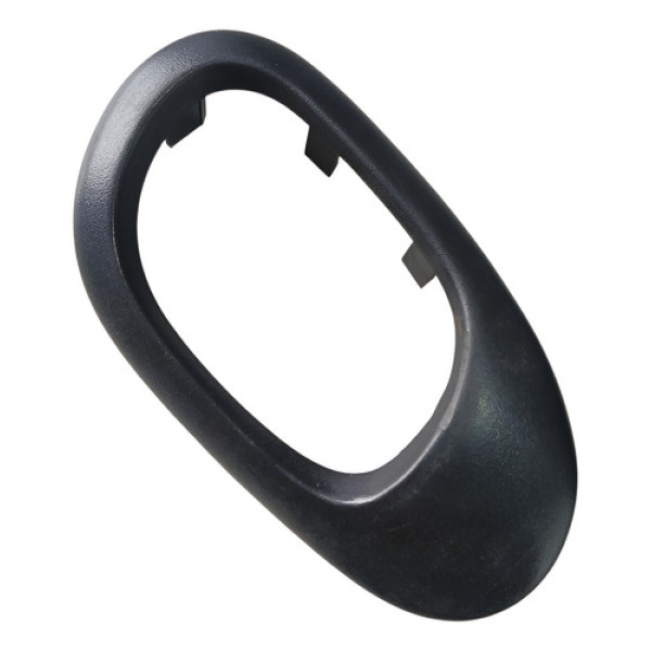 Moldura Maçaneta Interna Dianteira L.e Peugeot 206 2007 Preto Dianteira
