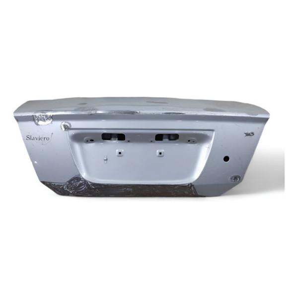 Tampa Traseira Recuperavel  Ford  Fiesta 2009 Prateado